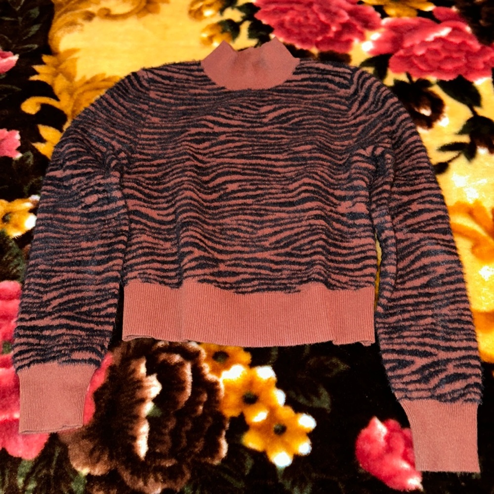 Express x negin mirsalehi, size S, brown animal print. New!